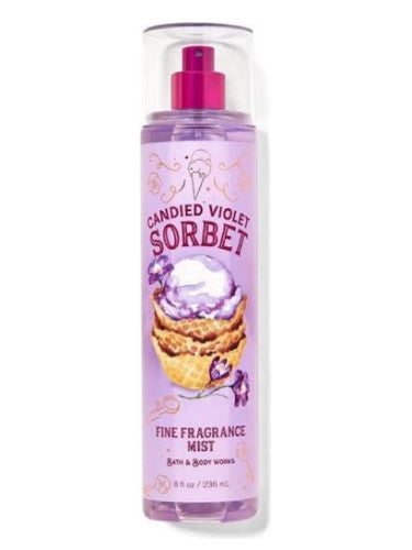 Bath And Body Works Candied Violet Sorbet Review