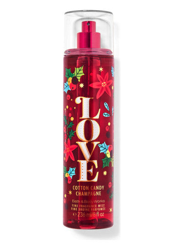 Bath And Body Works Love Cotton Candy Champagne Review